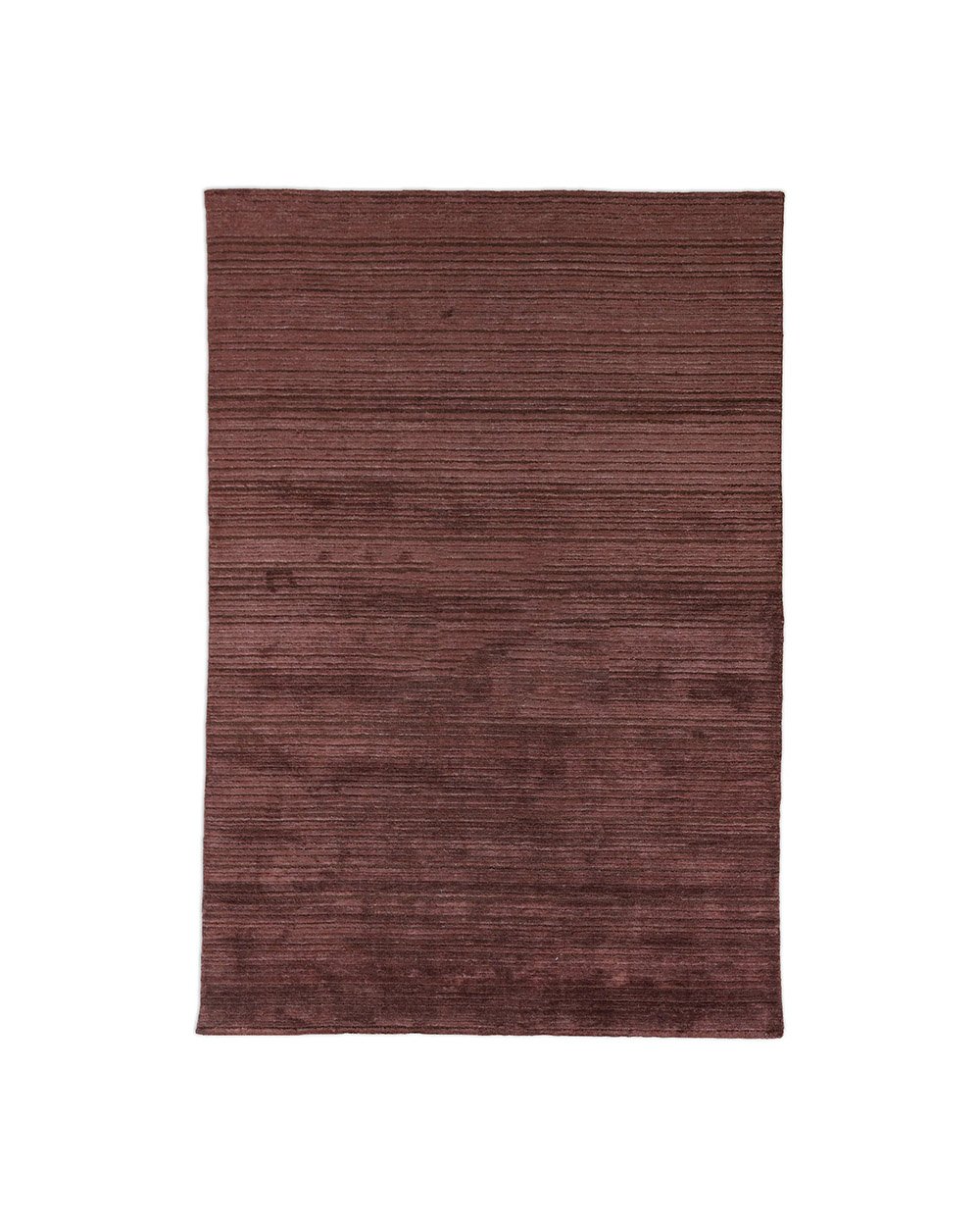 luxlux707b000 Luxe Hand-Loomed 7'6" x 9'6" Area Rug | Burnt Sienna - Image 1